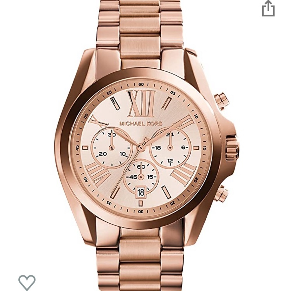 Michael Kors Rosegold Bradshaw Watch 43 MM